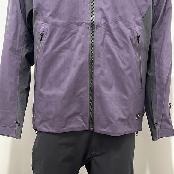 Coldsmoke Hooded lightweight Rain Jacket Purple Size XS Unisex BNWT - Picture 6 of 16